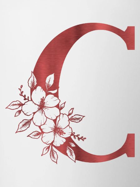 C Monogramm Buchstabe