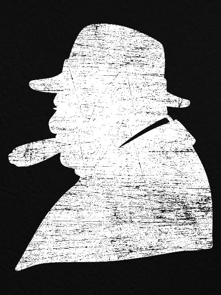 Standhafter Churchill Staatsmann