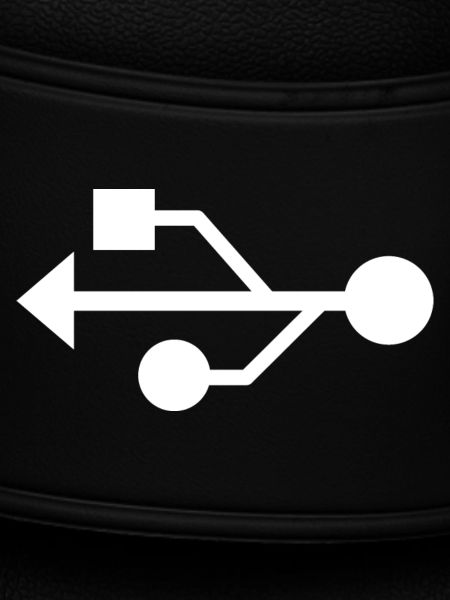 USB Symbol Minimaldesign