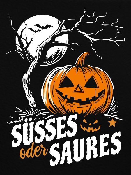 Halloween Kürbis - Süßes oder Saures