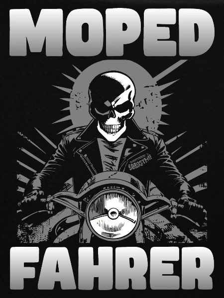Moped Fahrer