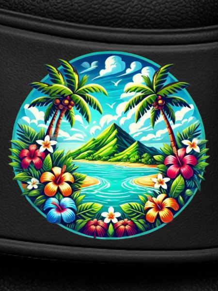 Karibische Insel Logo