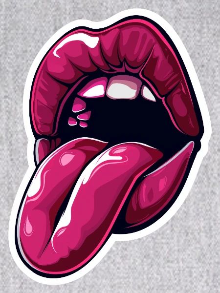 Sticker Zunge