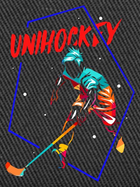 Reflexstarker Unihockey Torwart