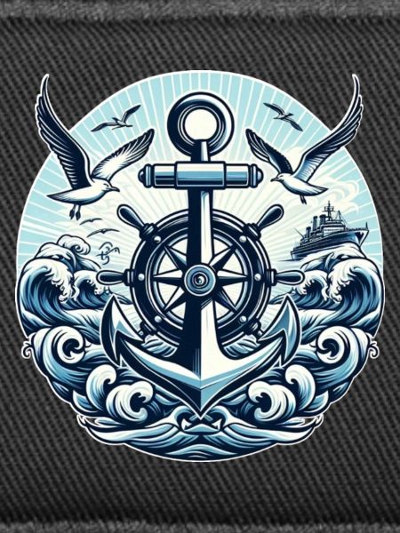 Anker Steuerrad Logo