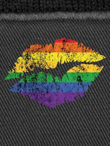 LGBT Rainbow Lips