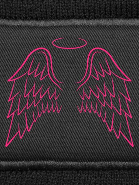 Engelsflügel in rosa