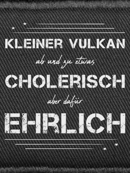 cholerisch ehrlich wei lin