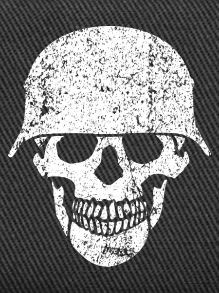 Schädelhelm / Schädelperlen