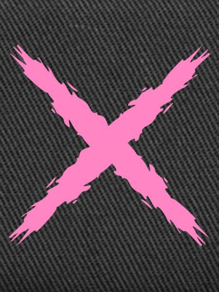 Kreuz Rosa