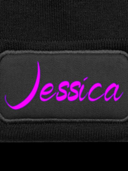 Jessica Neon Script Pink
