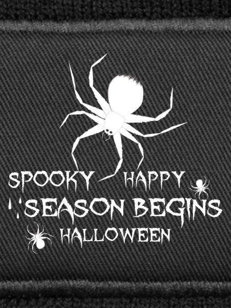 Happy Halloween Spinnen
