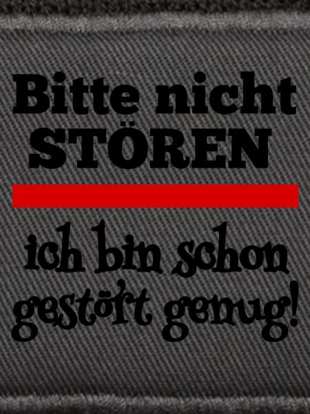 Bitte nicht stören!