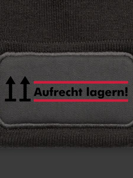 aufrecht lagern