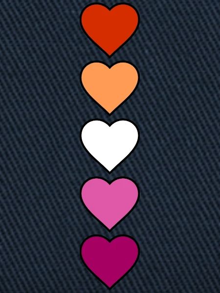 Lesbian Lesbian Hearts
