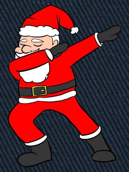 Dabbing Santa