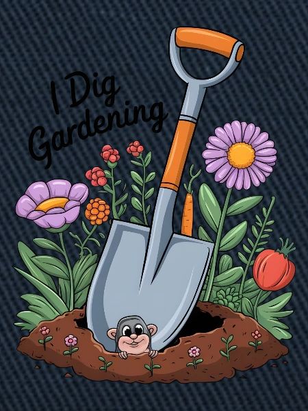 Ich stehe auf Gartenarbeit