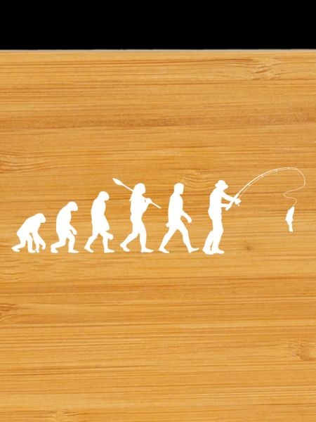 Fischerei Evolution Silhouette