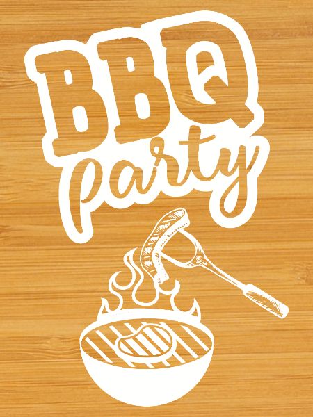 BBQ PARTY Kitchen Apron