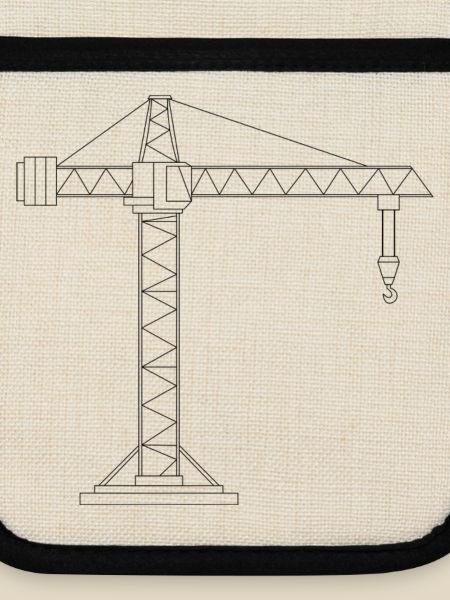 Moderner Baukran