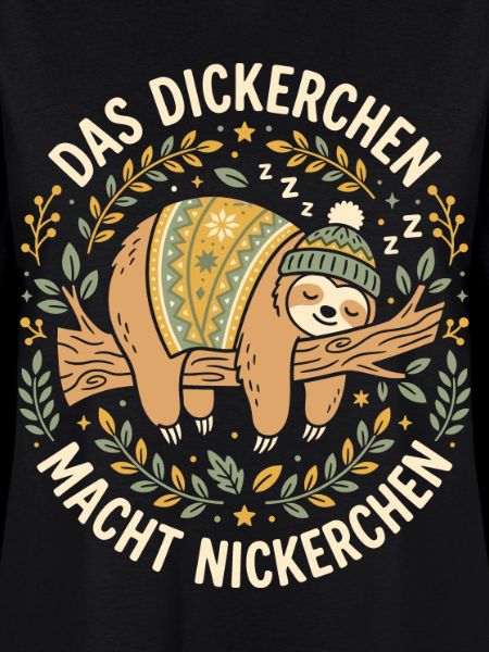 Schlummerndes Dickerchen Nickerchen