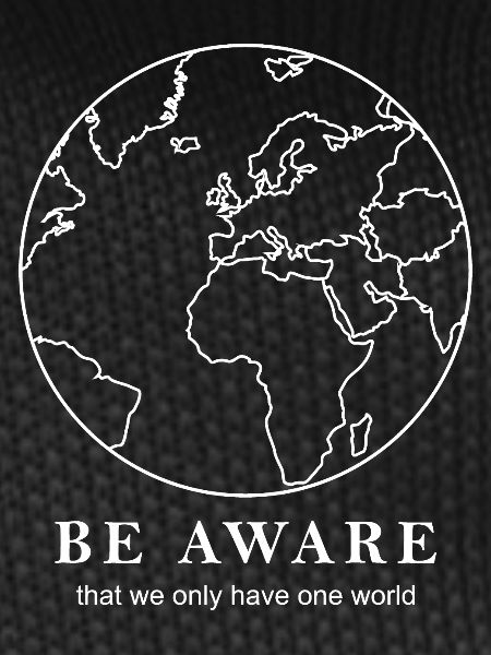 World map outline
