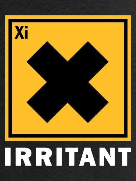 IRRITANT WARNING SIGN