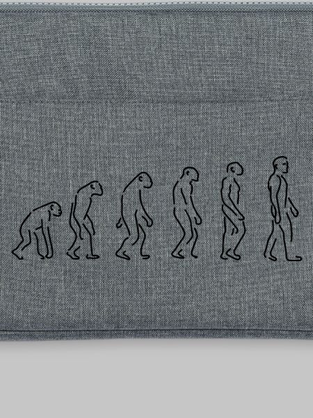 Die Evolution Silhouette Geschenk Shirt