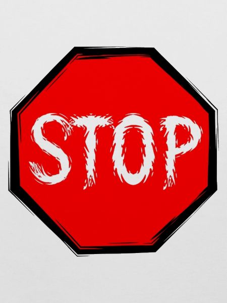 Stop Schild Vektor