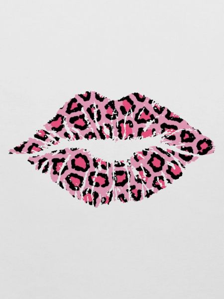Lippen Leopard