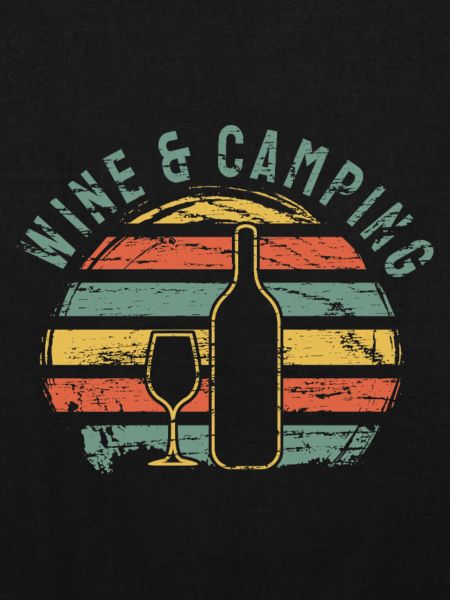 Camping Drinking Wein