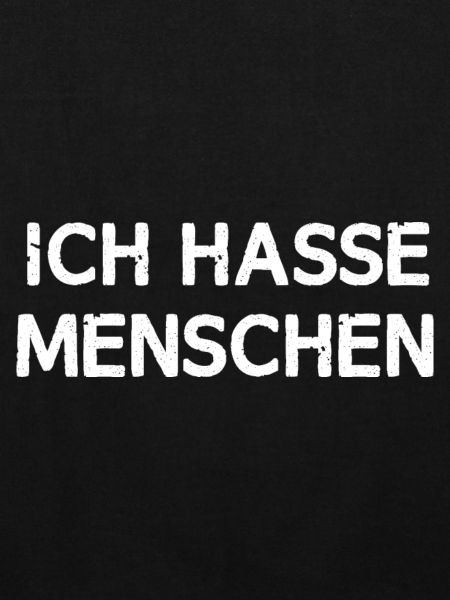 Ich hasse Menschen