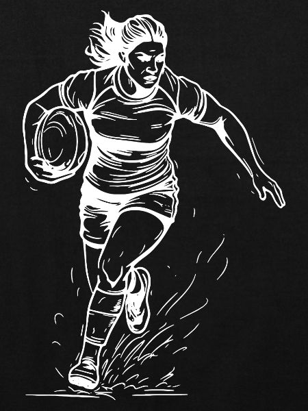 Rugbyspielerin