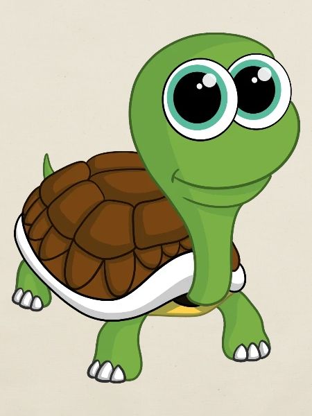 Comic Schildkröte