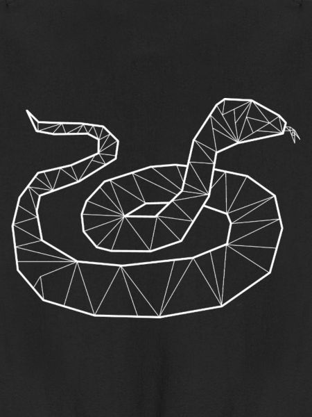 Geometrische Python Würgeschlange