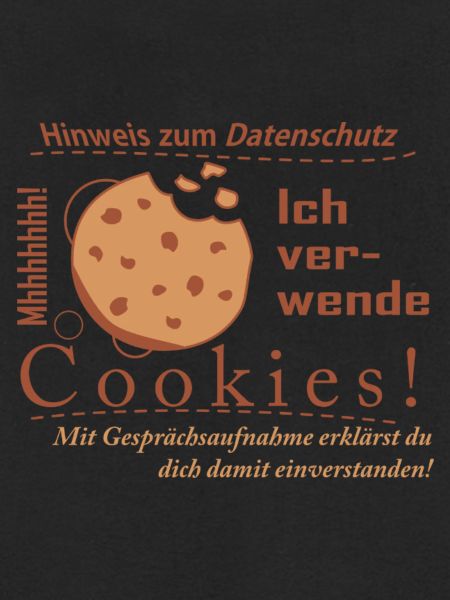 Cookies Datenschutzspruch