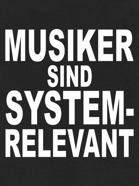 Musiker Sind Systemrelevant - Geschenkidee - Musik