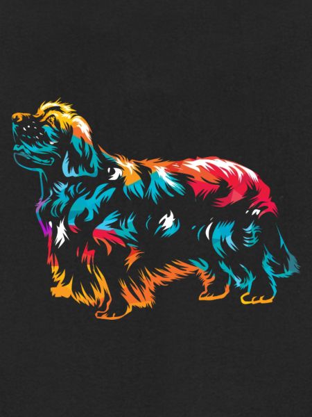 Stolzer Clumber Spaniel Jagdhund