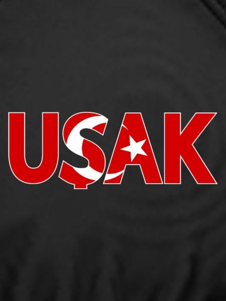 Usak Türkei Flagge