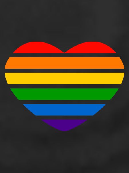 Herz - Regenbogen