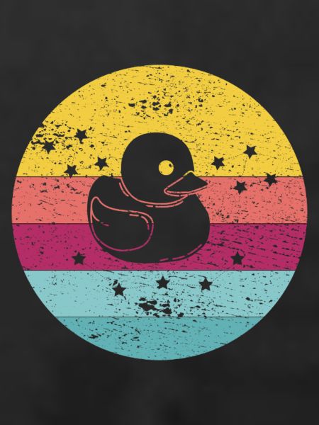 Badeente Gummiente Retro