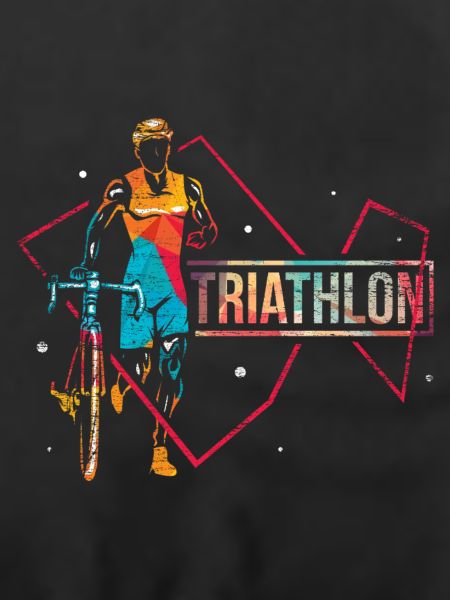 Eiserner Triathlet Zieleinlauf
