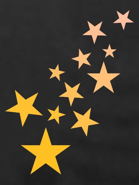 Stern Sternchen Muster Sternenhimmel