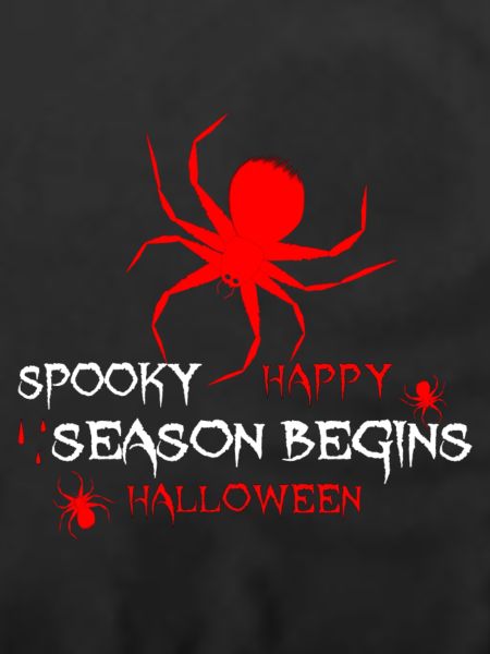 Halloween Spinne Gruselzeit
