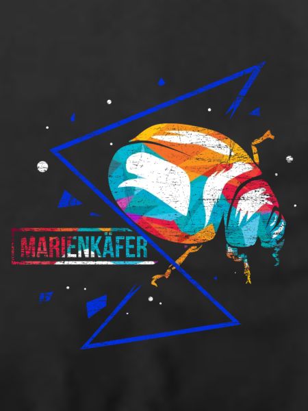 Eckiger Marienkäfer Blattlausjäger