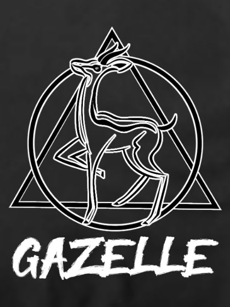 Federleichte Gazelle Savannentier