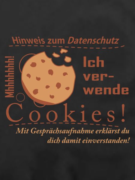 Cookies Datenschutzspruch