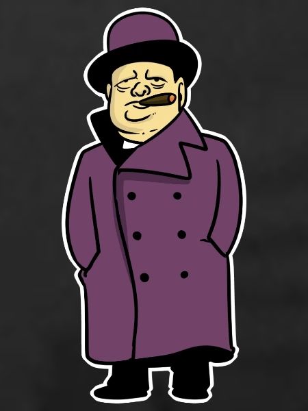 Zielstrebiger Winston Churchill