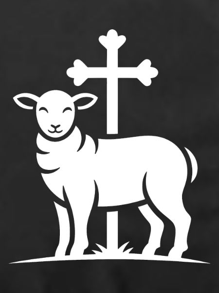 Lamm am Kreuz