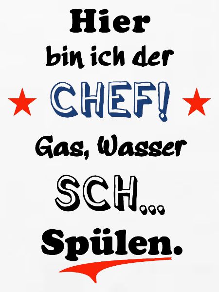hier bin ich der chef